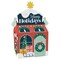 Big Dot of Happiness Christmas Village - Treat Box Party Favors - Holiday Winter Houses Goodie Gable Boxes - Set of 12